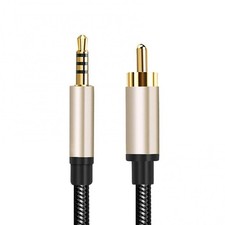 Gold Plated Audio Cable 3.5mm to For RCA for SPDIF For TV Digital Output