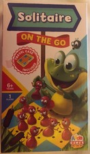 Solitaire On The Go Game, Perfect for Travel, Travel Case Included 