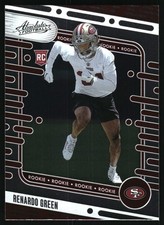 2024 Panini Absolute #159 Renardo Green Retail RC San Francisco 49ers