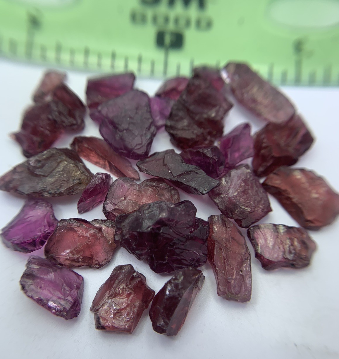 88 Carat Natural Rough Rodolite Garnet From Africa