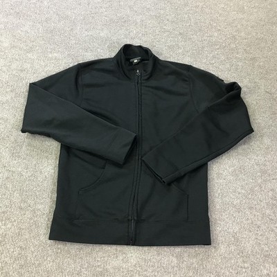 G-Star Jacket Mens Small Black 3301 French Terry Track Full Zip Casual Athletic
