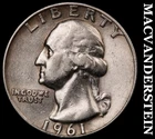 1961-D Silver Washington Quarter-Scarce Better Date No Reserve #i2659