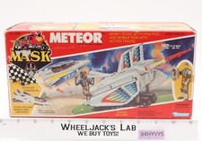 Meteor W/ Ace Riker 100 Complete W/Box MASK M.A.S.K. 1987 Kenner Action Vehicle