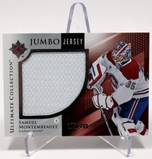 2024-25 Upper Deck Ultimate Collection #35 Samuel Montembeault Jumbo Jersey /199