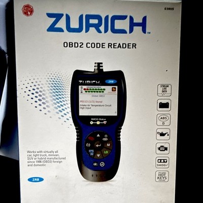 Zurich ZR8 OBD2 Code Reader Car Diagnostic Tool Scanner