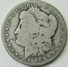 1882-O Morgan Silver Dollar-Good