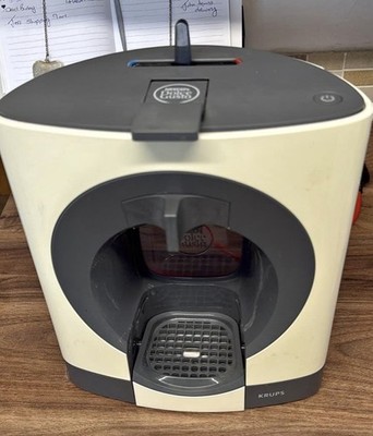Krups NESCAFE Dolce Gusto Oblo Kaffeemaschine in weiß Küche Homeoffice Arbeit 