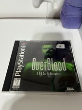 OverBlood PS1 NTSC-U/C Electronic Arts Action & Adventure Sci-Fi T Manual