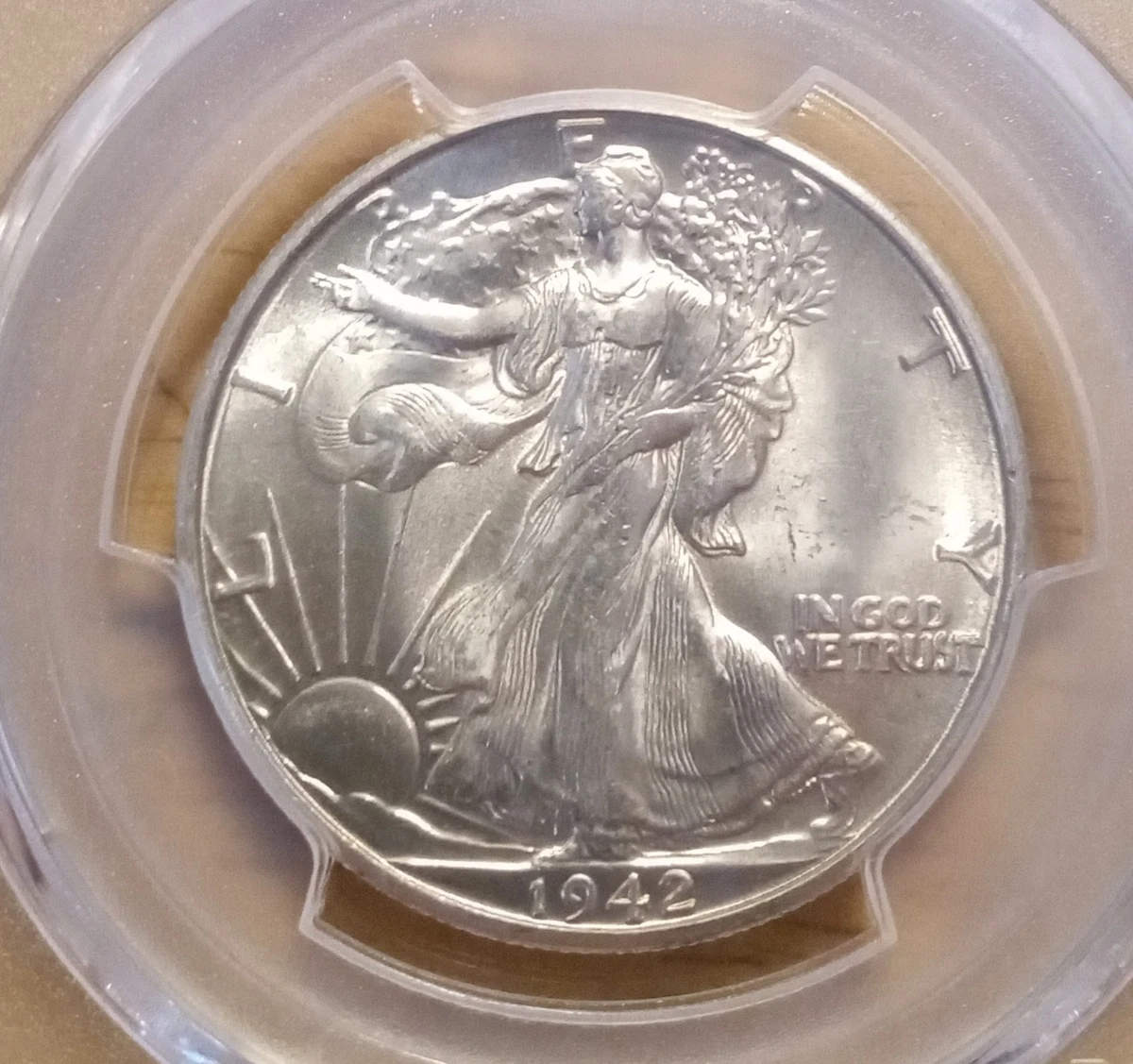 1942 Year Grade MS 64 Liberty Walking Half Dollars (1916-1947) for