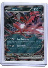 Yveltal ex 53/88 Foil Double Rare Pokémon Perfect Order TCG 