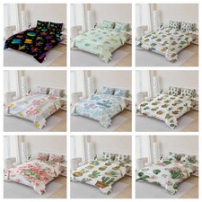 3D Cactus Potted Plant Pattern Quilt Cover Duvet Cover Comforter set