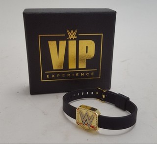 WWE VIP Experience Bracelet with Presentation Box & COA Rare Collectable