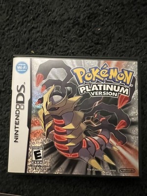 Nintendo Pokémon Platinum Version (Nintendo DS) w/ Manual NTSC-U/C CIB
