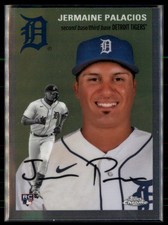 #57 Jermaine Palacios Topps 2023 Topps Chrome Detroit Tigers Rookie SB102