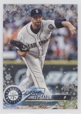 2018 Topps Holiday WalMart Mega Box Metallic Snowflake James Paxton #HMW159 vs5