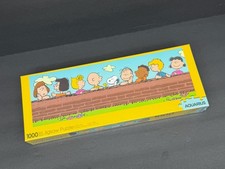 Puzzle AQUARIUS 2020 PEANUTS Charlie Brown Snoopy 1000 piezas 12” x 36” NUEVO