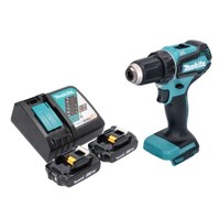 Makita Ddf 485 Ra Akku Bohrschrauber 18 V 50 Nm + 2X Akku 2,0 Ah + LadegeräT
