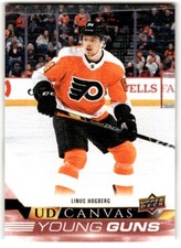 2022-23 Upper Deck UD Canvas Young Guns Linus Hogberg Rookie #C231 Philadelphia