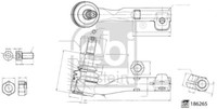 Febi Bilstein 186265 Spurstangenkopf FüR BMW Vorne Rechts M14X1,5 149 Mm