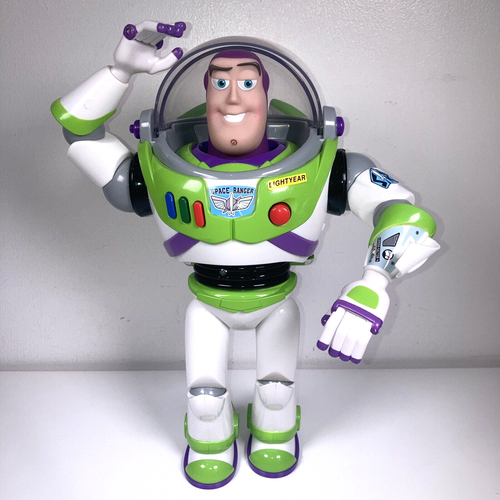 Buzz Lightyear Toy Story Figure Disney Interactive Lights & Sound Bonnie Karate