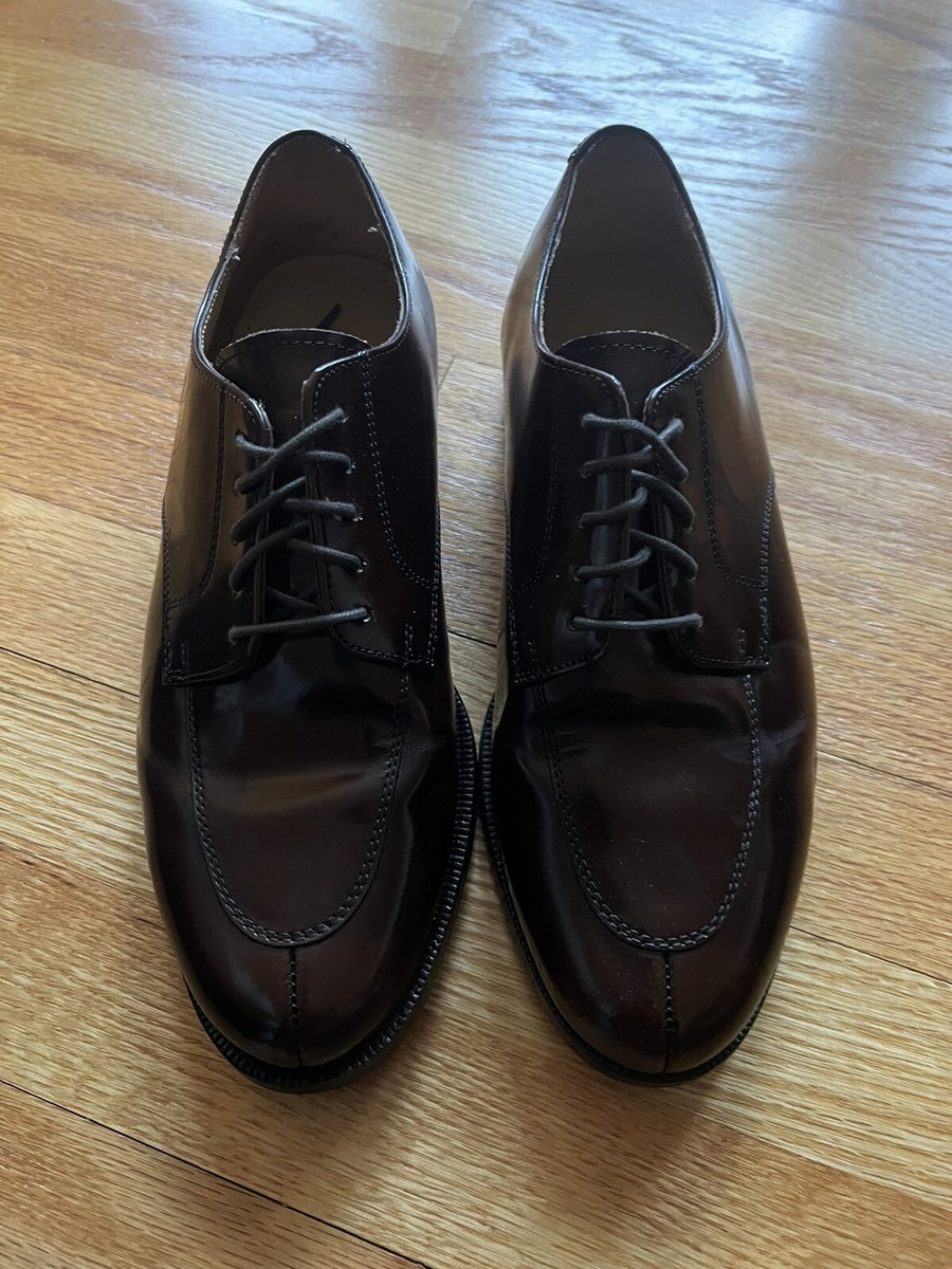 Cole Haan NWOB Men 7.5 D Calhoun Split Toe Oxfords Patent Leather  dress shoes Cole Haan Men 11 D Calhoun Split Toe Oxfords Black Patent  main image 4