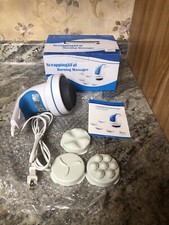 Open Box Scrapping Fat Burning Massager Blue White 18W