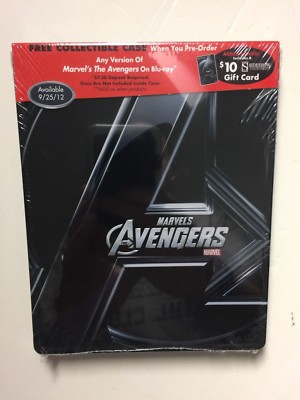 Avengers Best Buy Viva Metal Box Blu-ray Case Empty 