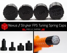 Tapas de resorte de afinación FPS (PETG) para Nexus Pro / Dart Zone Max Stryker