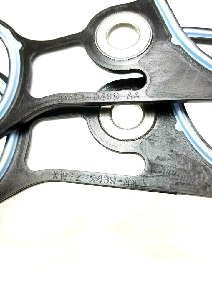 Juego de 2 juntas de colector de admisión OEM 1996-2000 Ford Lincoln Mercury Town Car 4.6 Foto 4 de 4