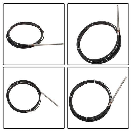 12 Feet Boat Rotary Steering System Outboard Marine With 12' Steering Cable Kit - Picture 9 of 19