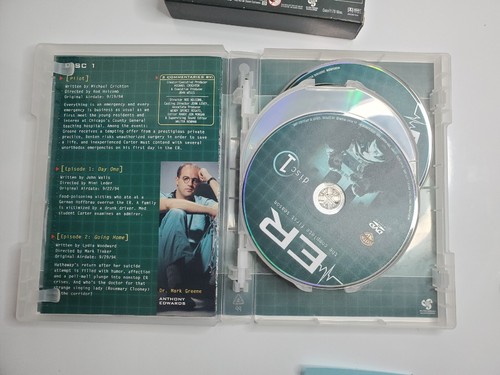 New Damaged Box ER: Complete Season 3 DVDs & Used Complete Season 1 - Picture 15 of 18