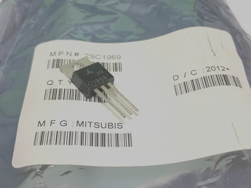 LOT OF 2  2SC1969 Mitsubishi RF Transistor  FREE US Shipping
