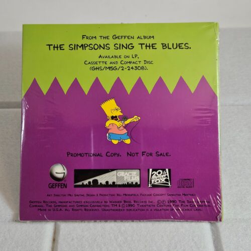 The Simpsons – Do The Bartman (1990) Promo CD Maxi-Single Sealed Digipak - Picture 2 of 2