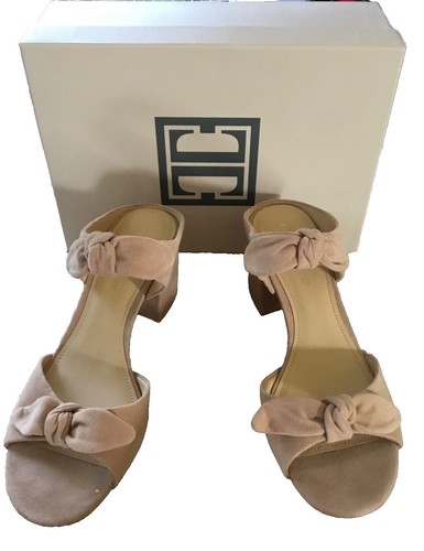 Sandales à Lanières Paillettes Ivanka Trump - Taille 7.5, Talons Hauts, Noir - Neuf Sans Boîte