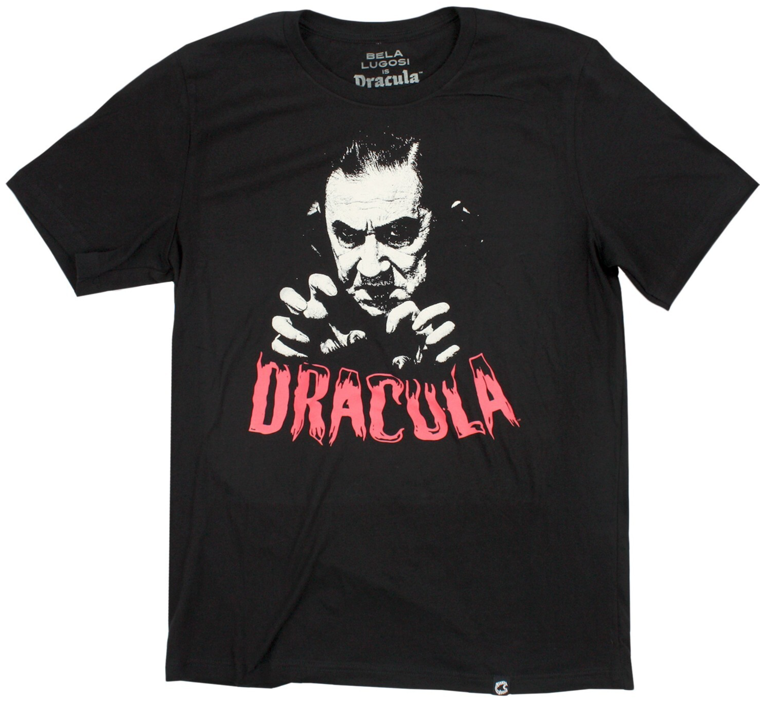 NEW Creepy Co. BELA LUGOSI Red Dracula Vampire Horror Tee T-Shirt XS Extra Small