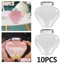 10x Empty Juice Bottles Special Bottle Multipurpose Beverage Container for