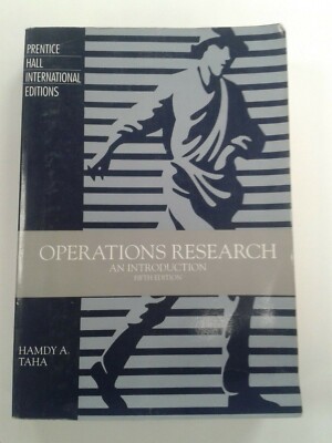 Operations Research: An Introduction 5th edition: by Taha, Hamdy A.