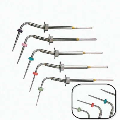 5 Size Endo Buchanan Dental Fit Kerr System B Heat Pluggers Fill Obturation Tips