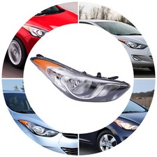 Headlight Replacement Halogen Right Passenger Side For 2011-2013 Hyundai Elantra Headlight Replacement Halogen Right Passenger Side For 2011-2013 Hyundai Elantra