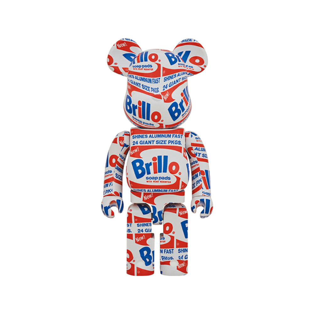 BE@RBRICK x Medicom Toy 1000% Brillo / Andy Warhol (4530956 BE@RBRICK x Medicom Toy 1000% Brillo / Andy Warhol (4530956
