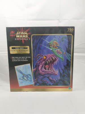 Star Wars Episode 1 Gungan Sub Escape 750 Piece Puzzle Sealed