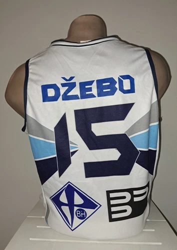 Basketball jersey Bosnia And Herzegovina Nikolina Dzebo 2017 Haad Xl(w) White
