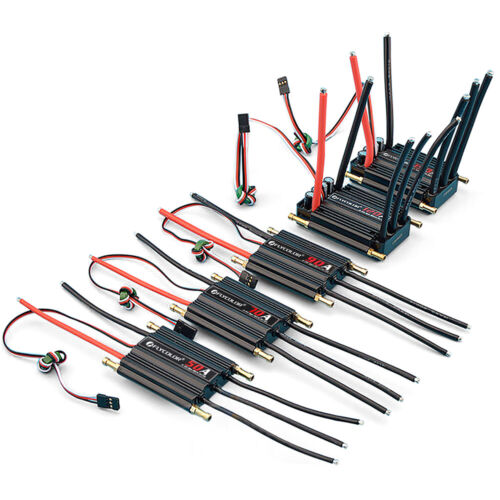 Flycolor Waterproof 50A/90A/120A/150A Brushless ESC 2-6S BEC for Ship RC Boat - Picture 1 of 16