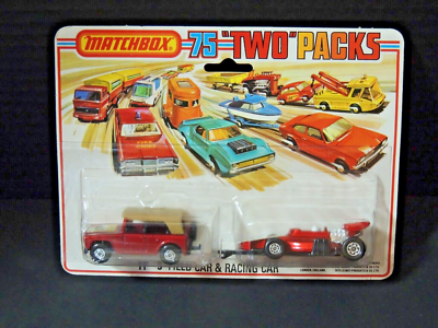 Matchbox Superfast Twin Pack TP-9 Field Car & Racing Car on