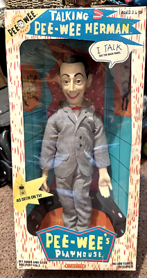 1987 Talking PEEWEE HERMAN Playhouse Doll NEW in BOX By Matchbox