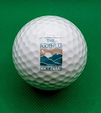 Vintage Foothills Golf Club logo golf ball (Phoenix, Arizona)