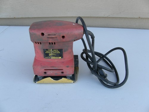 RED DRILL MASTER 40070 HAND ORBITAL 