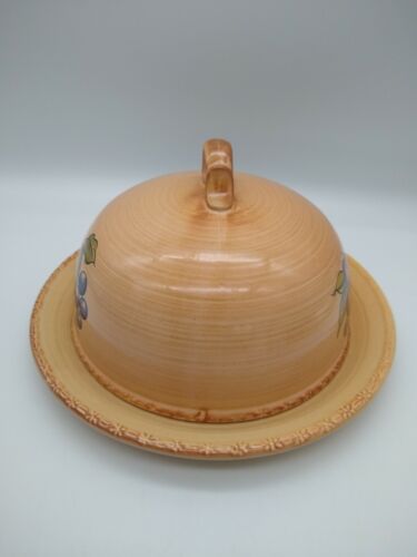 Vintage Hornsea Pottery Yeovil Butter Cheese Dome Dish 90s Country Cottage VGC - Picture 5 of 12