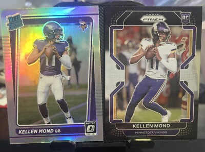 Kellen Mond 2021 RC -2 Card Lot