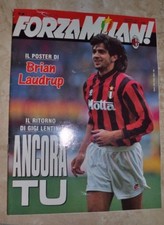 RIVISTA FORZA MILAN ! N.2 FEBBRAIO 1994  ANCORA TU - CON POSTER  MIL